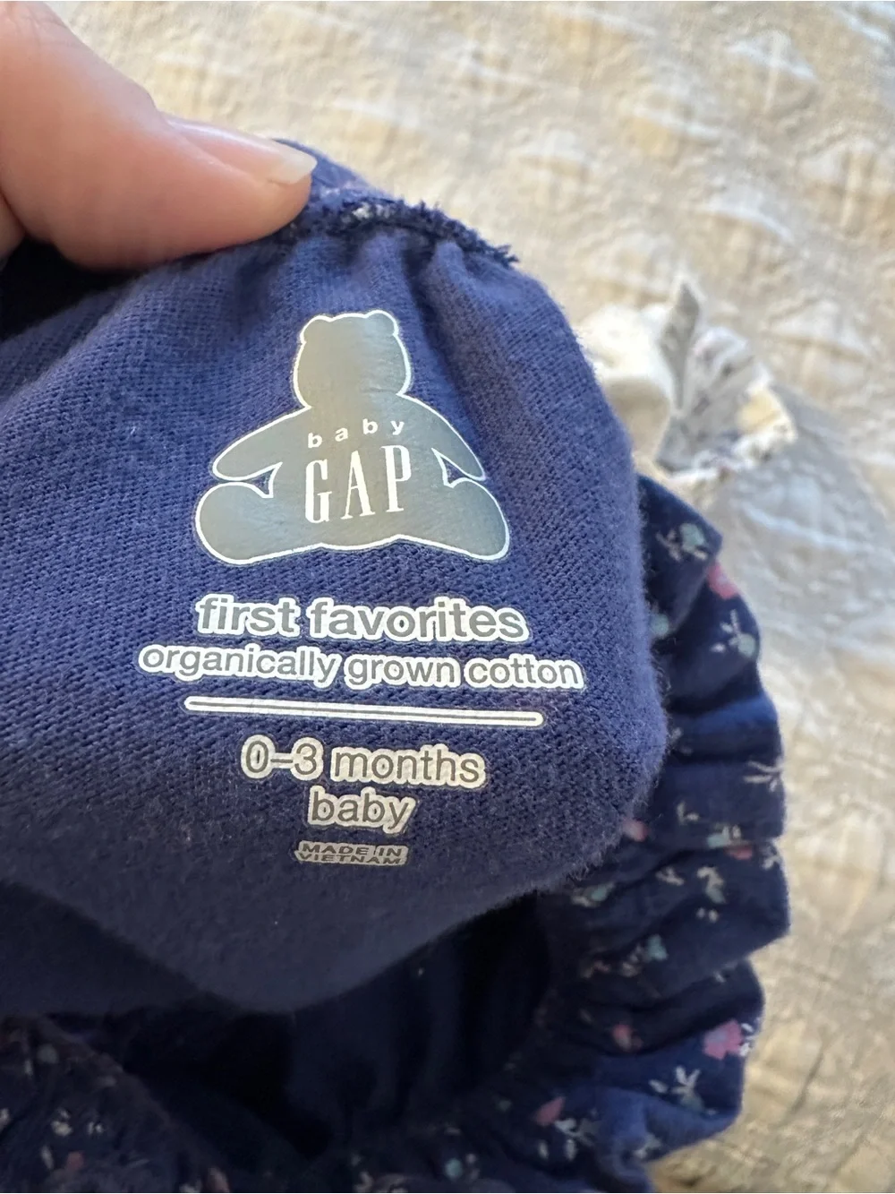 Baby Gap Girls 3-Pack Bloomers - Navy, Pink & White